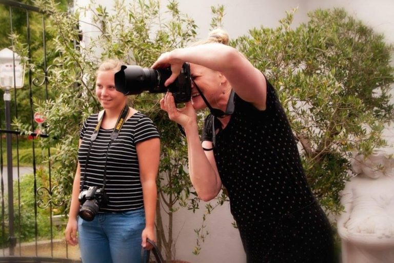 Einblick in ein Outdoor-Shooting